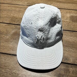Kith White Textured Cap